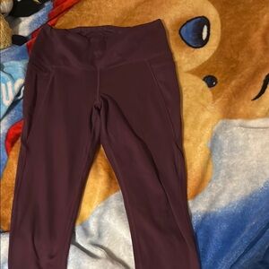 Women Purple Leggings